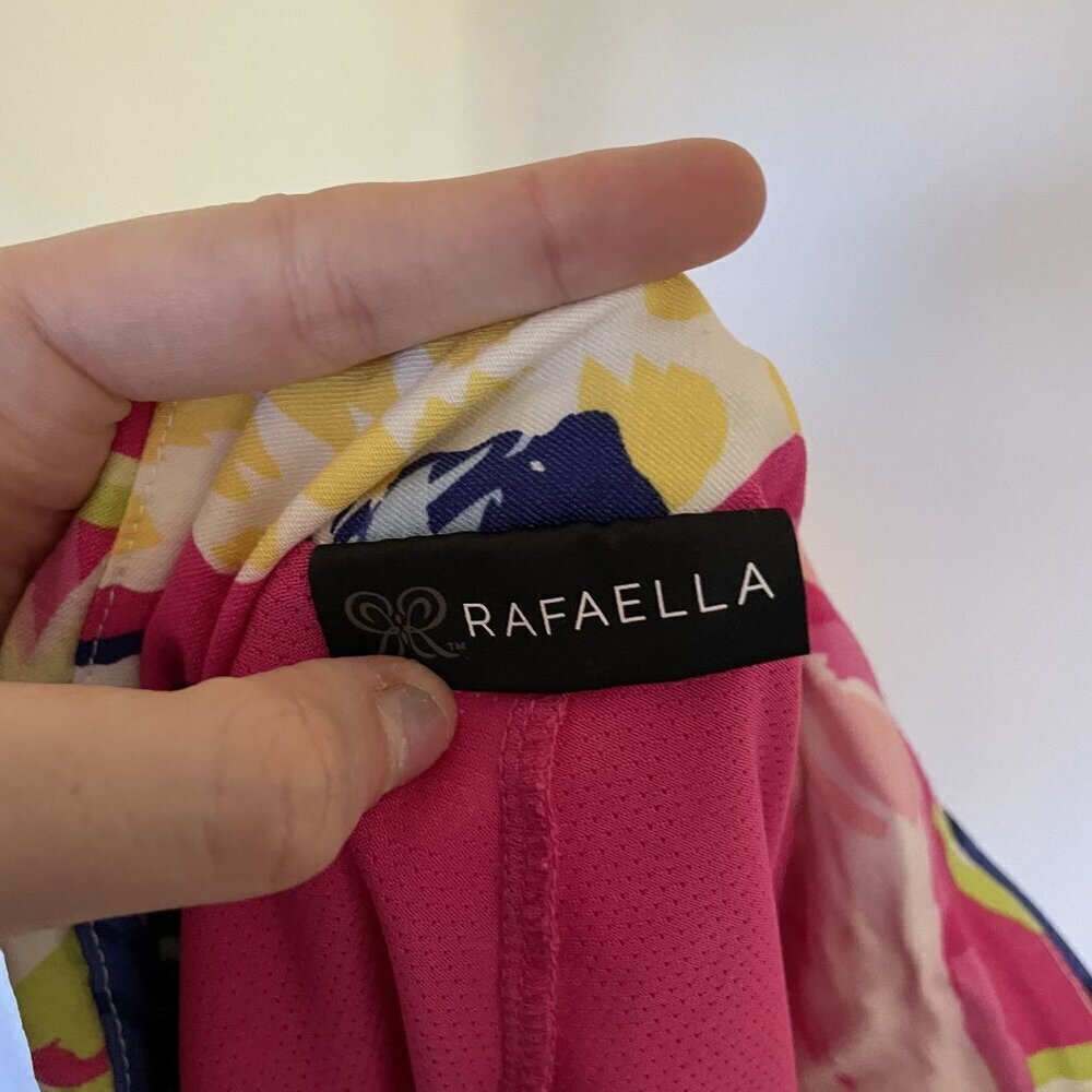 Rafaella‎ Womens Floral Print Skort Length 16" Waist 16" - Picture 6 of 7